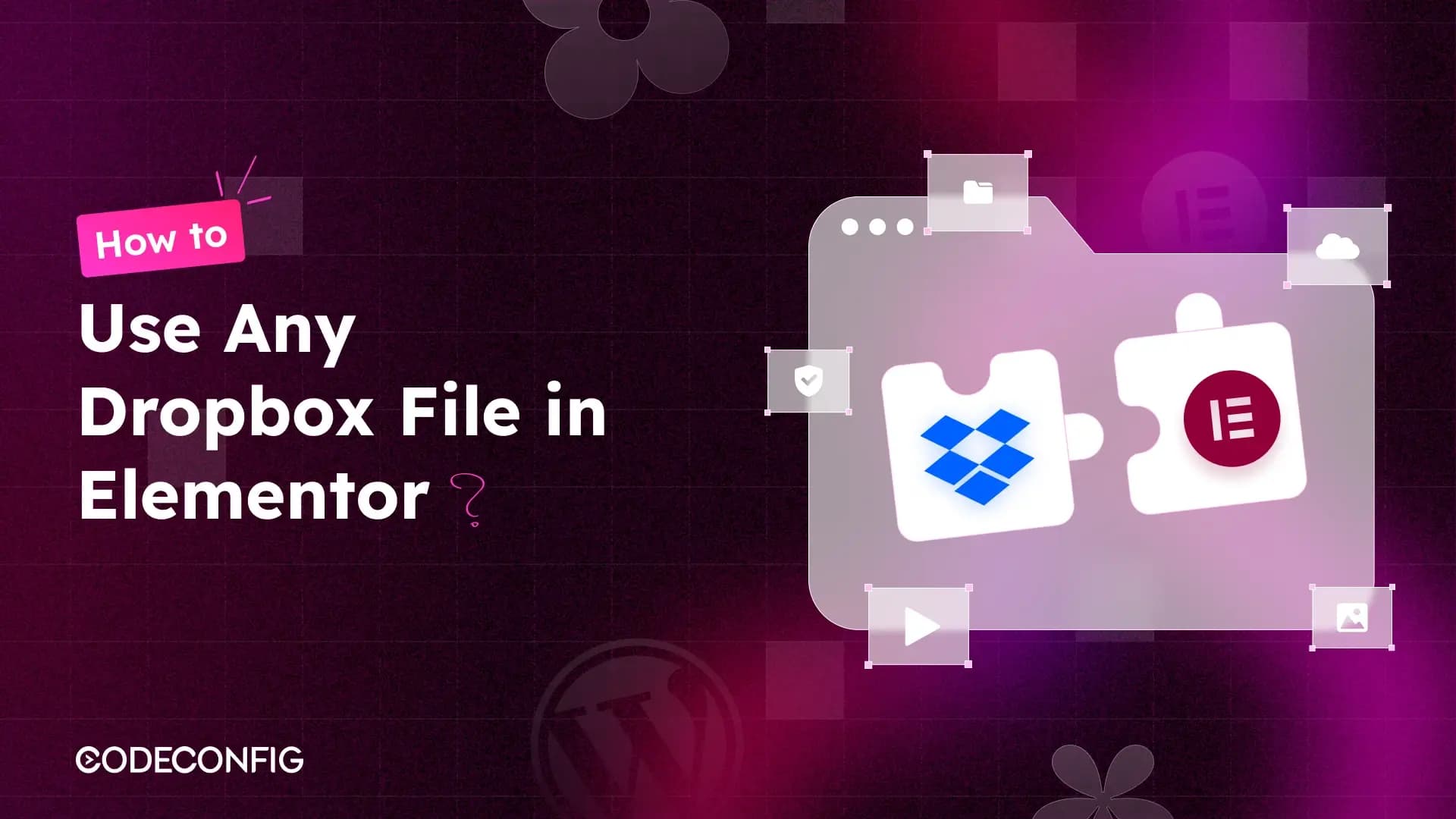 How to Use Any Dropbox File in Elementor