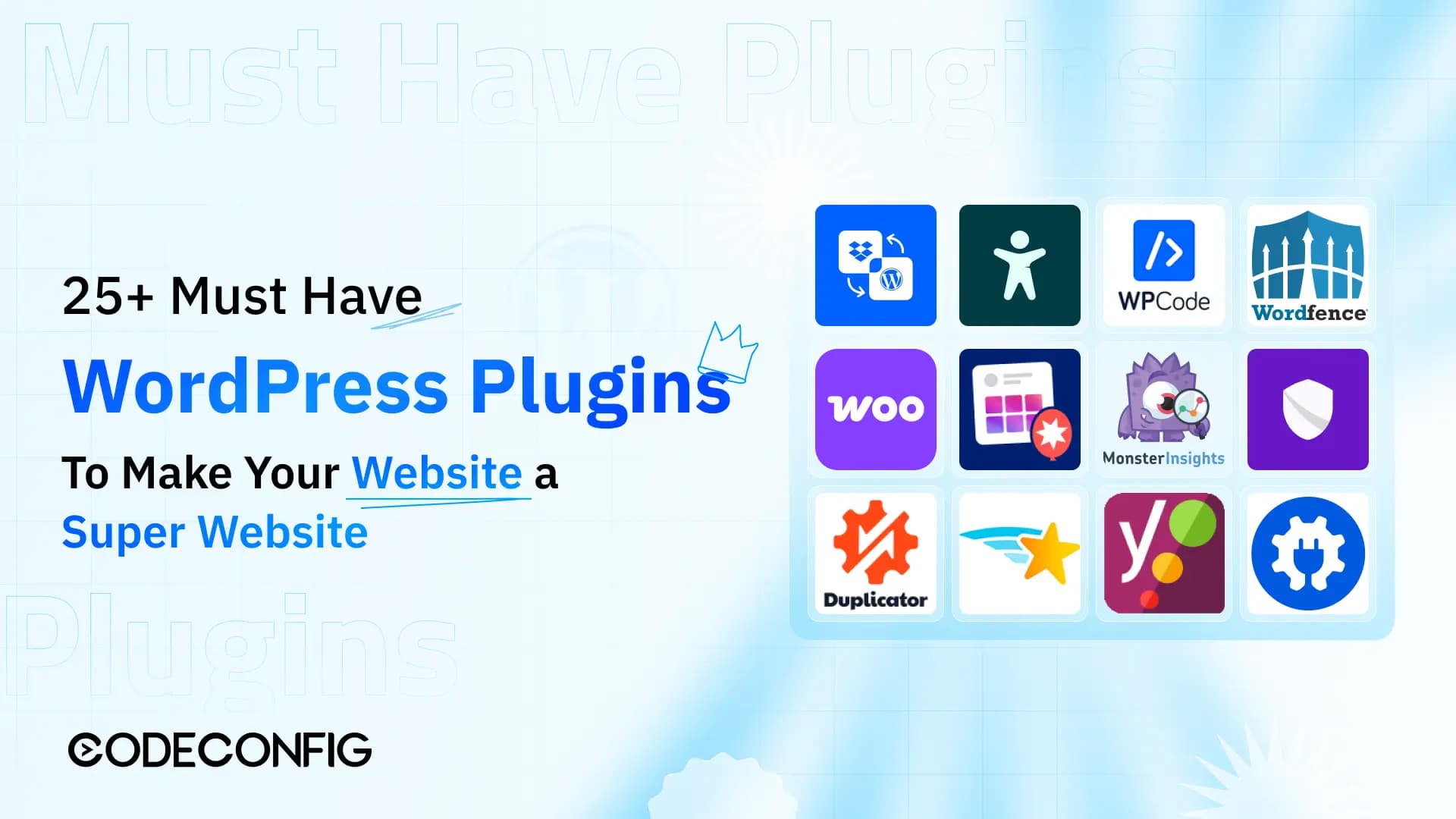 Must Have WordPress Plugins