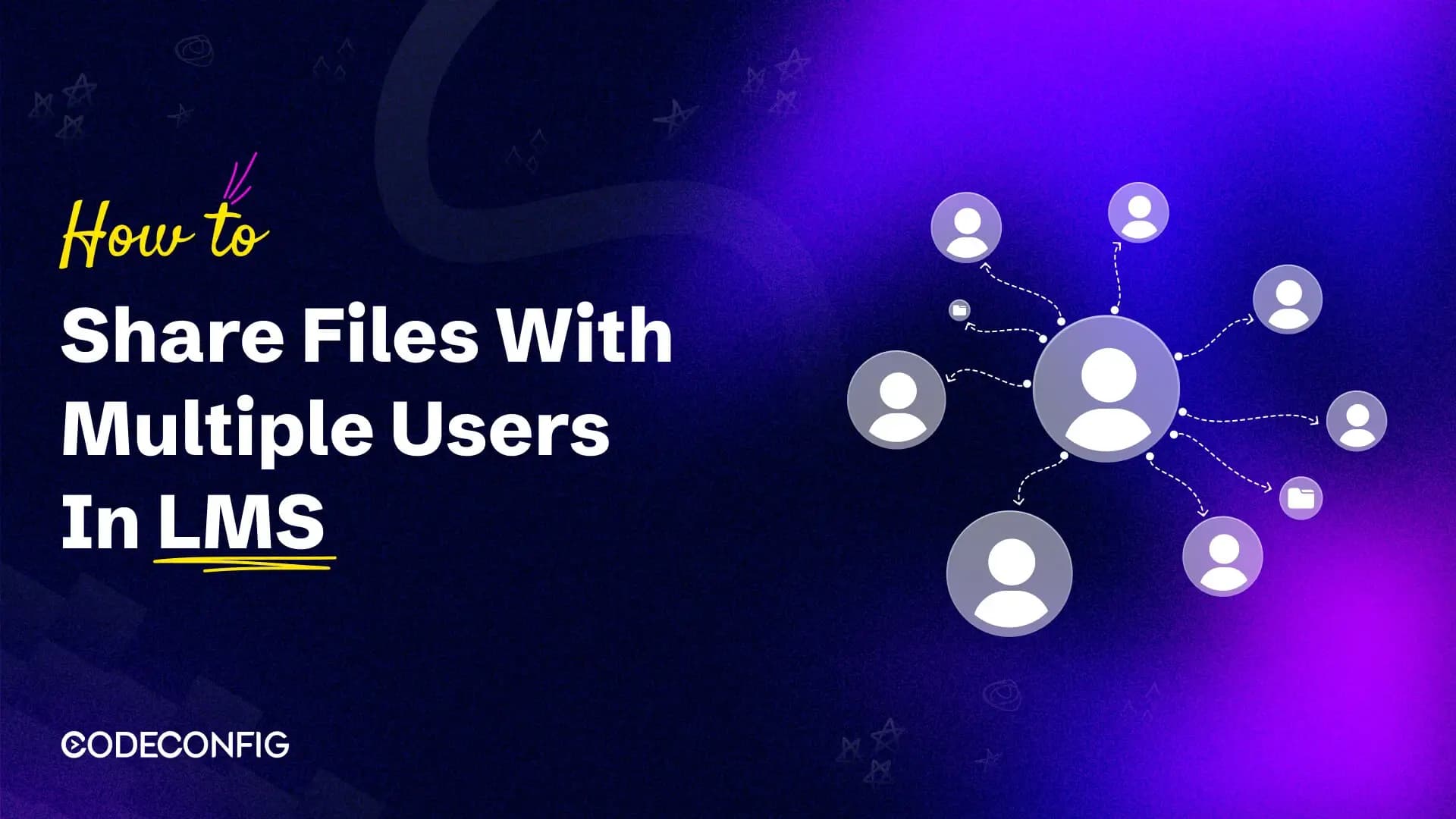 How to Share Files with Multiple Users In LMS