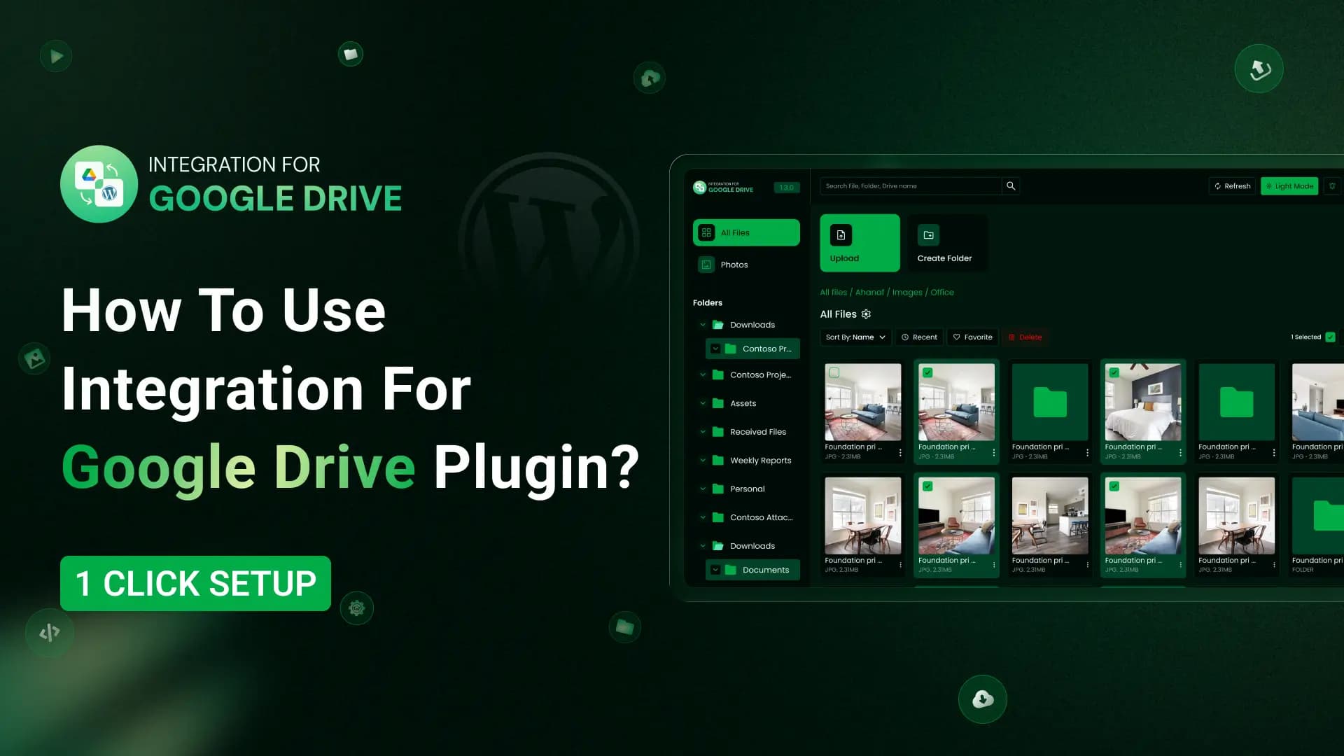 How To Use Integration For Google Drive Plugin