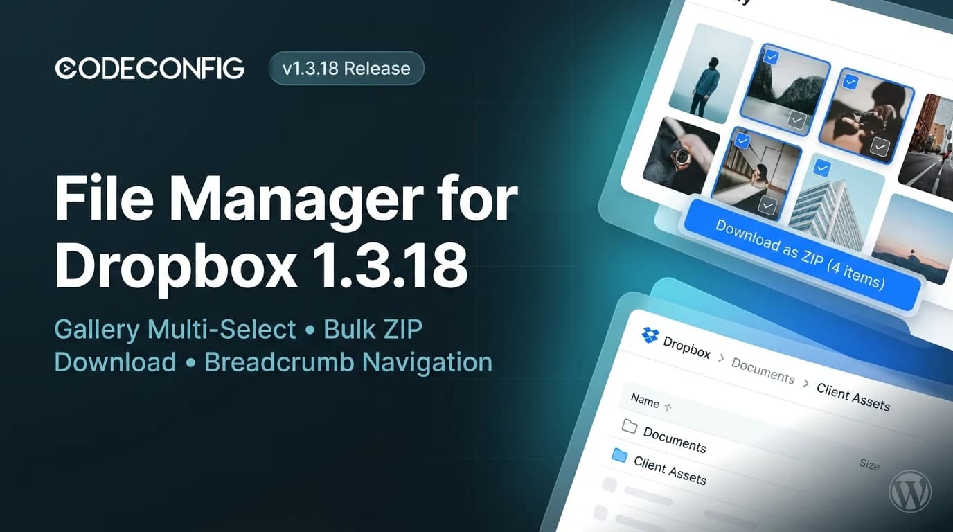 File Manager for Dropbox 1.3.18 Release – Gallery Bulk ZIP Downloads