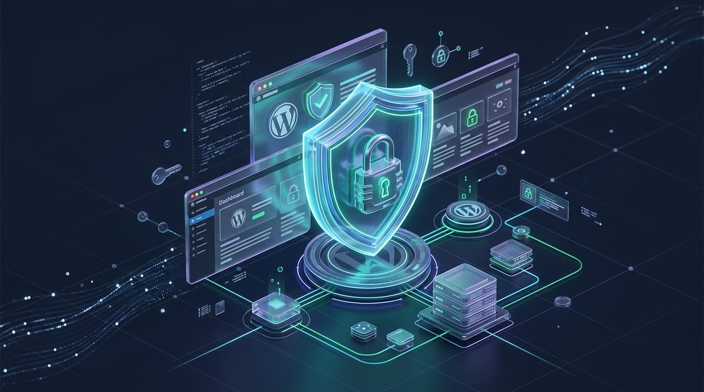 Importance of WordPress Security developer guide and architecture illustration
