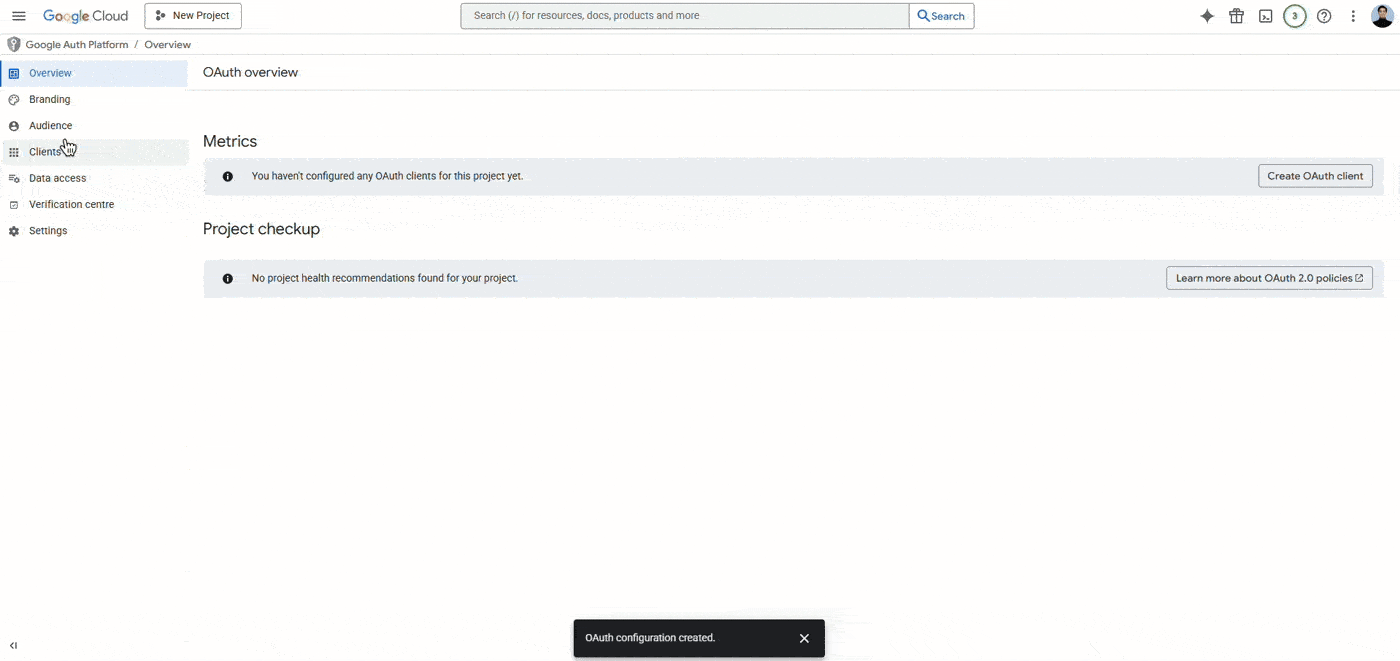 Add Scopes for Google Drive