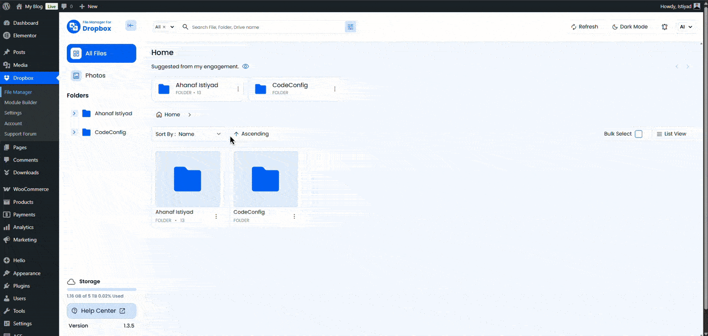 How to Use Dropbox Files in Advanced Custom Fields