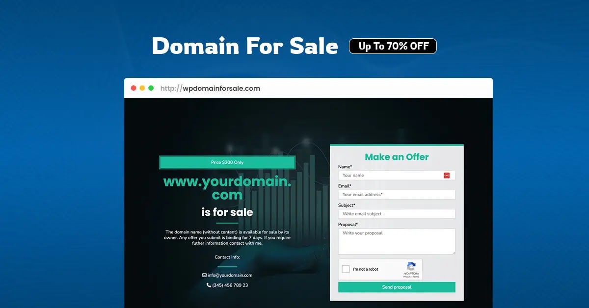 Best WordPress Christmas Deals And New Year Offers In 2025-2026 13 Domain For Sale christmas banner