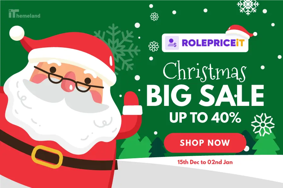 Best WordPress Christmas Deals And New Year Offers In 2025-2026 49 ROLEPRICEiT christmas banner