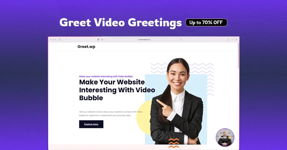Best WordPress Christmas Deals And New Year Offers In 2025-2026 15 Greet Bubble christmas banner
