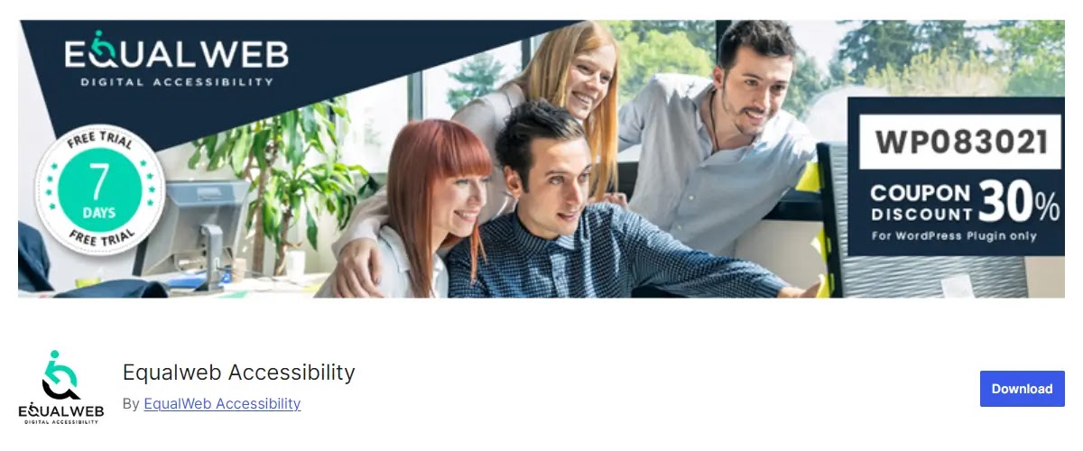 11+ Best Accessibility Plugins For WordPress In 2026 11 Equalweb Accessibility Banner