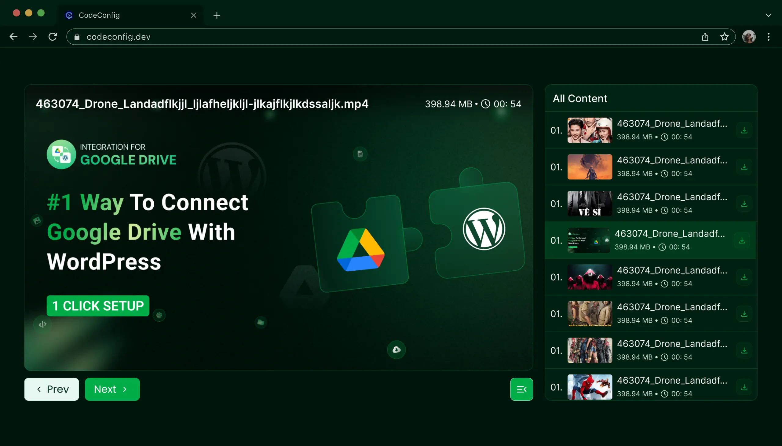 Powerful Media Player Of Integration For Google Drive