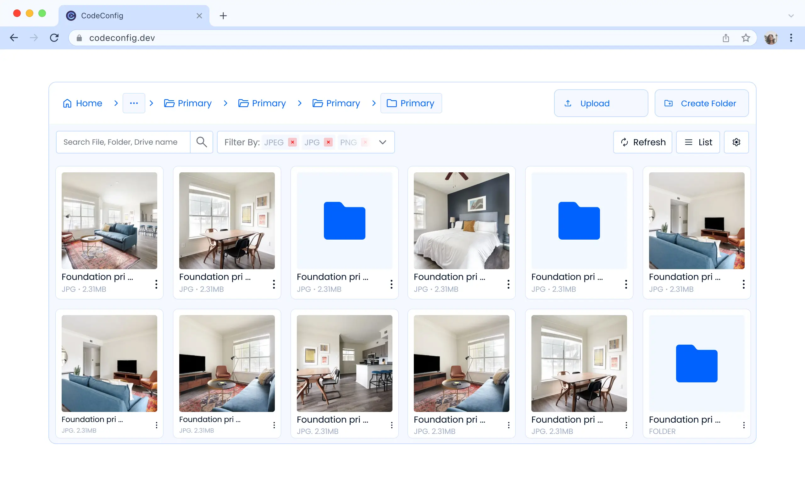 Dropbox File Browser Module
