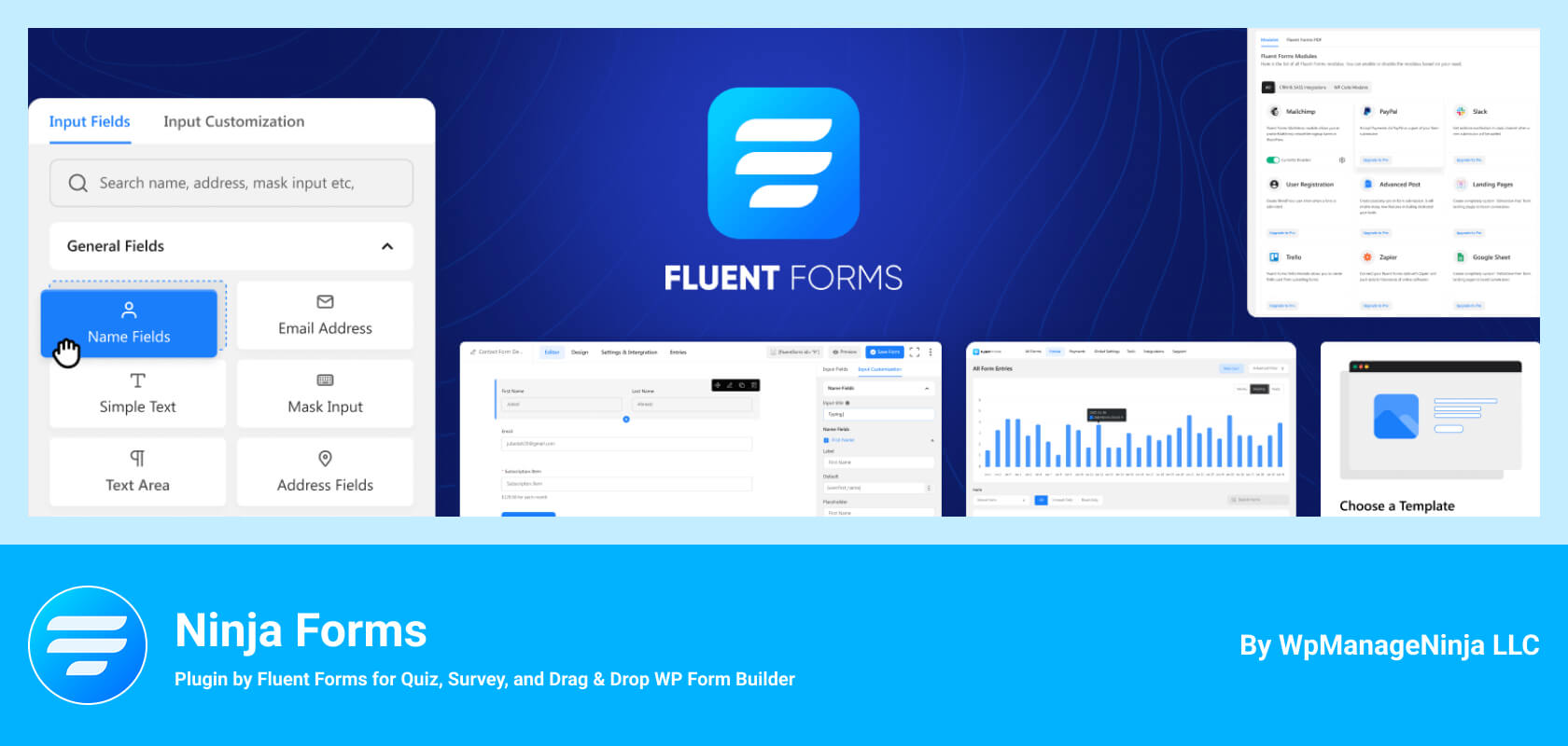 Contact Form For WordPress-Fluent Forms