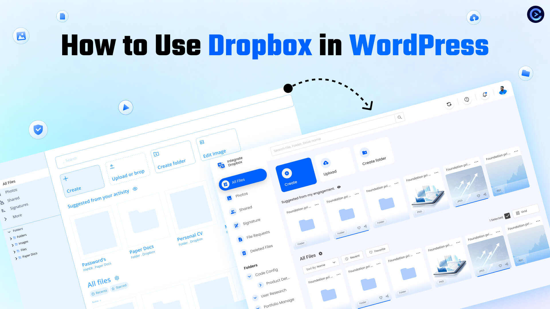 How to Use Dropbox in WordPress. Dropbox For WordPress, Dropbox Plugin For WordPress