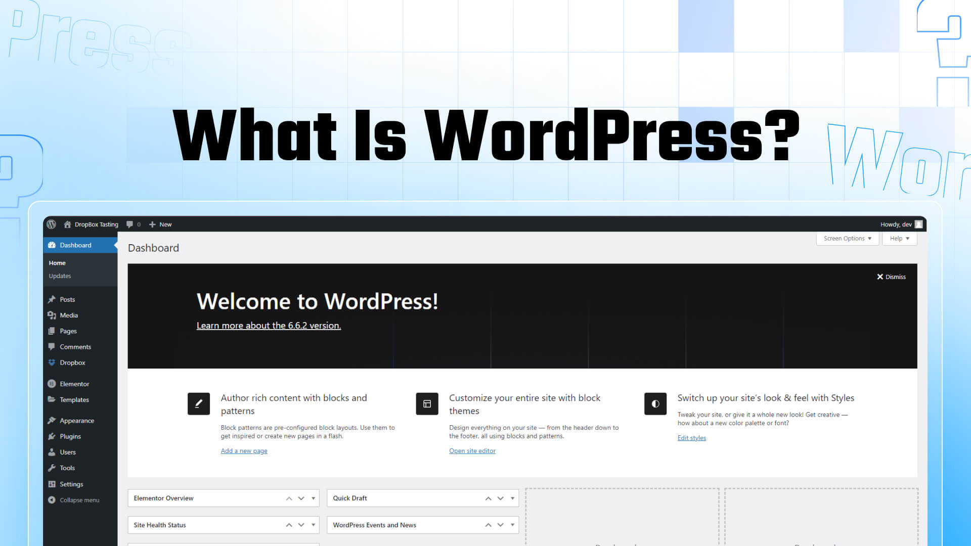 What Is WordPress