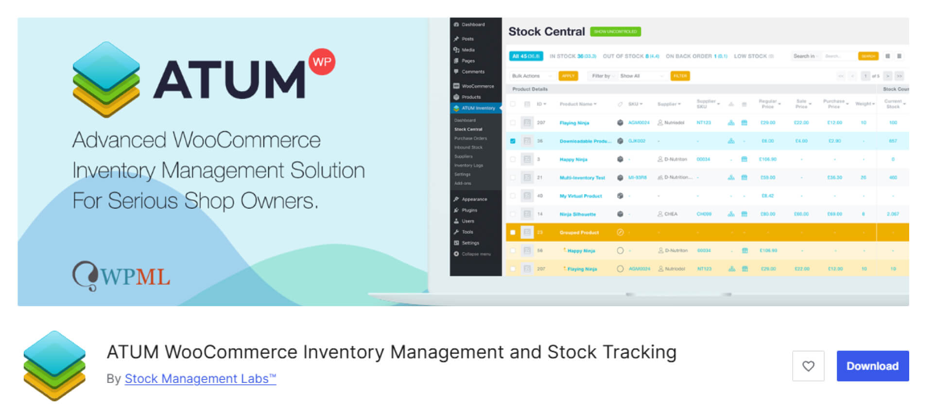 ATUM Inventory Management