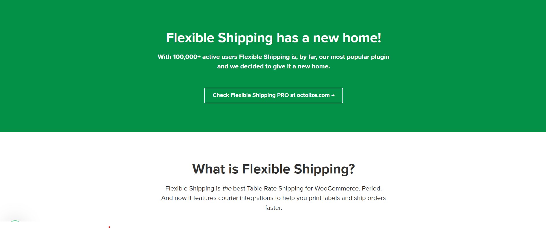 Flexible Shipping