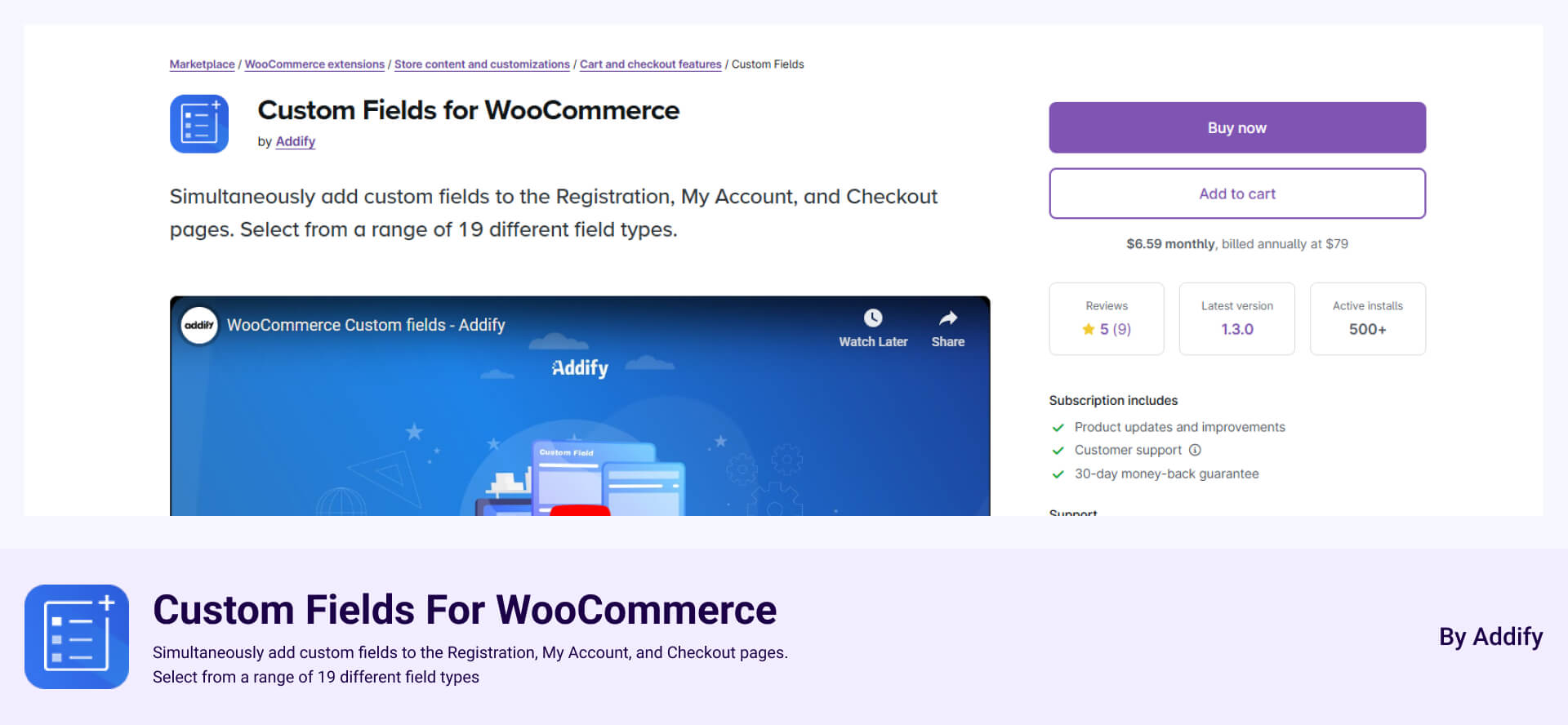 WooCommerce Custom Fields