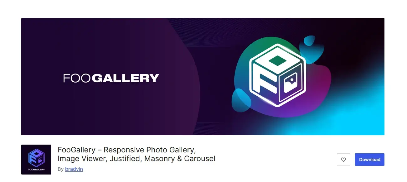 Screenshot of FooGallery