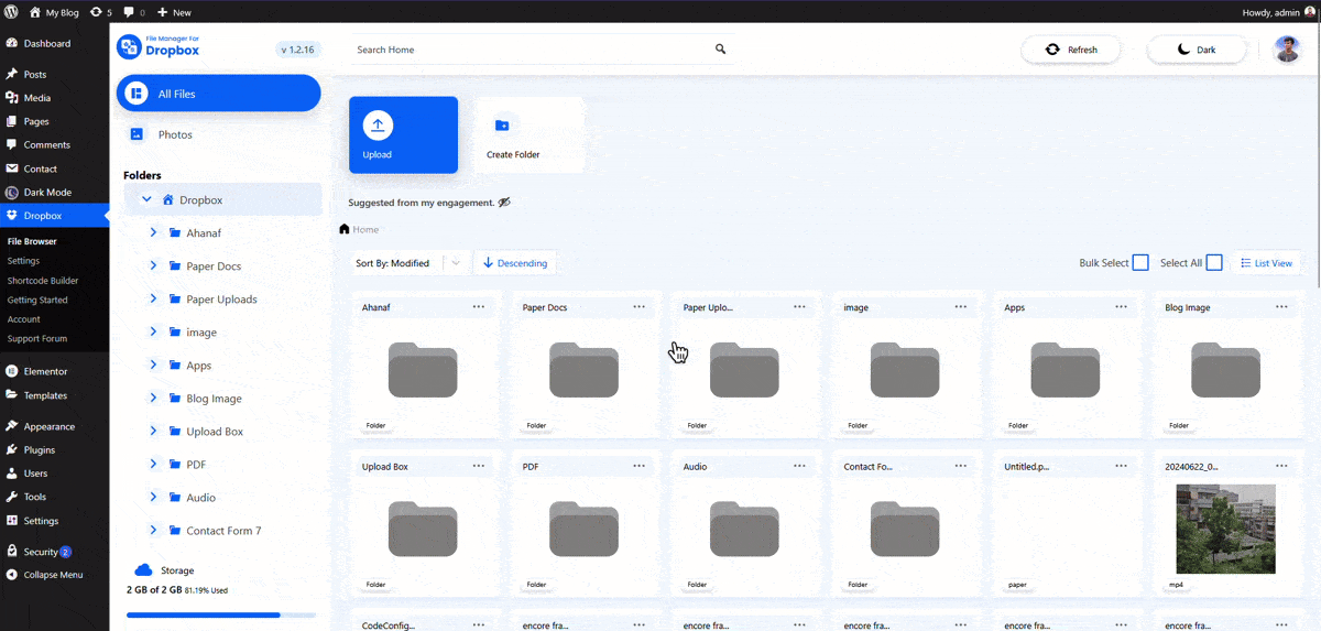 Enable CF7 Integration