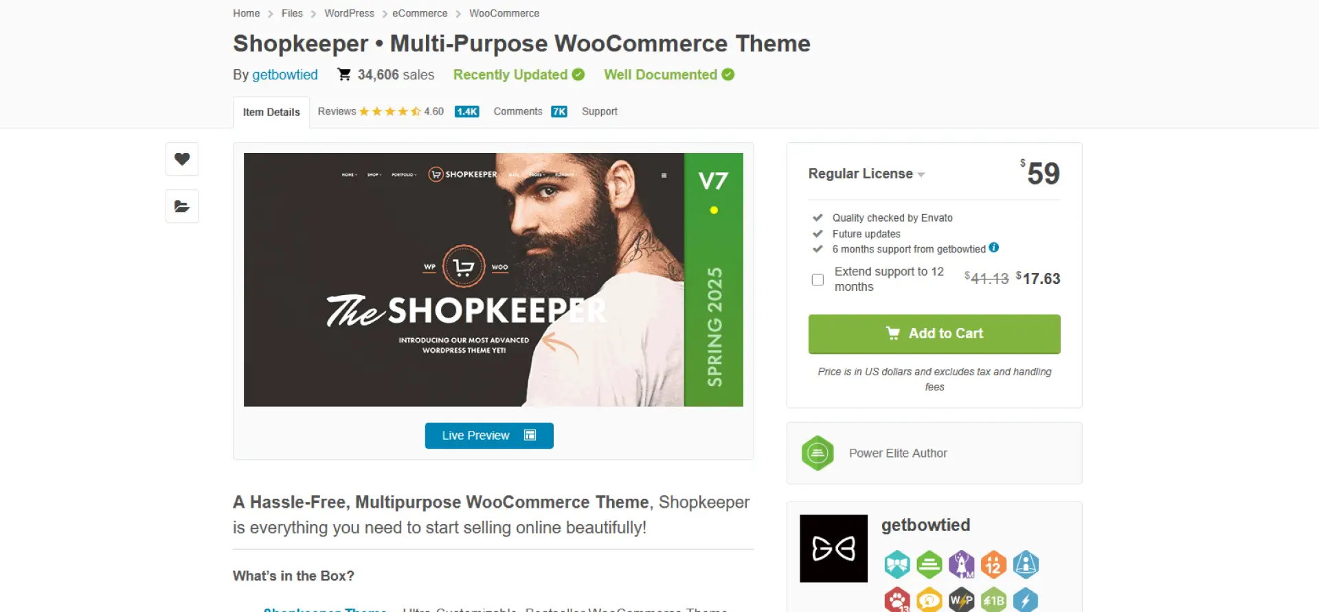 Shopkeeper Theme Banner