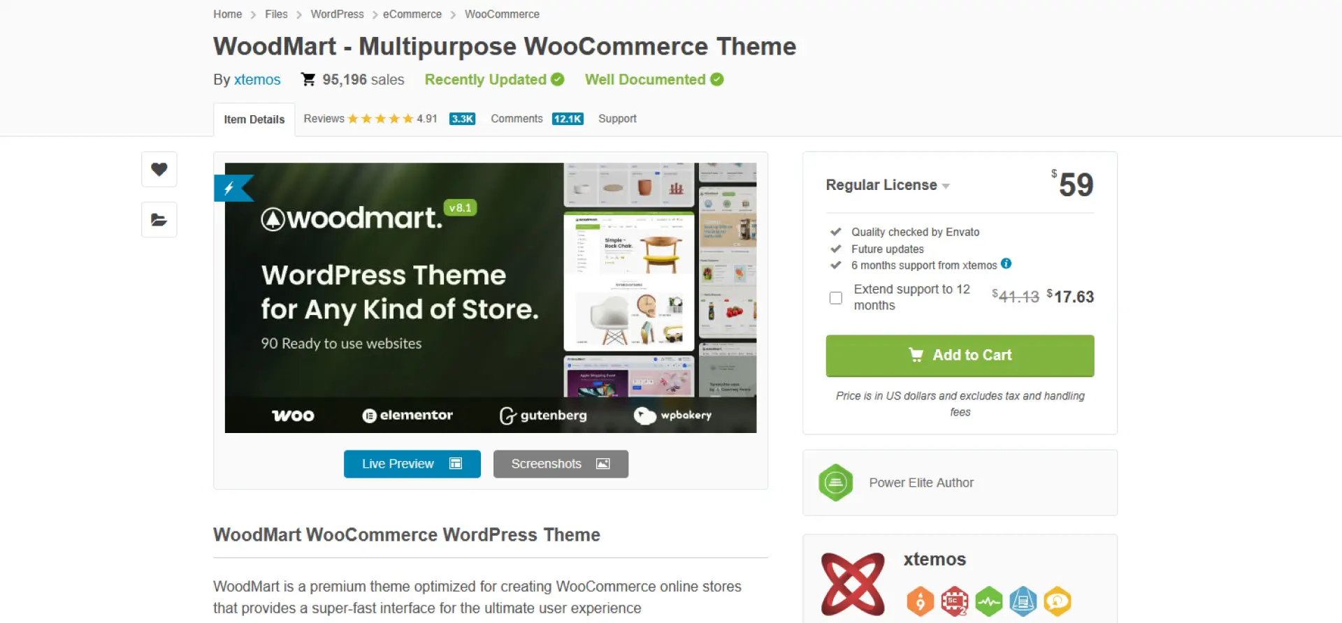 WoodMart Theme Banner