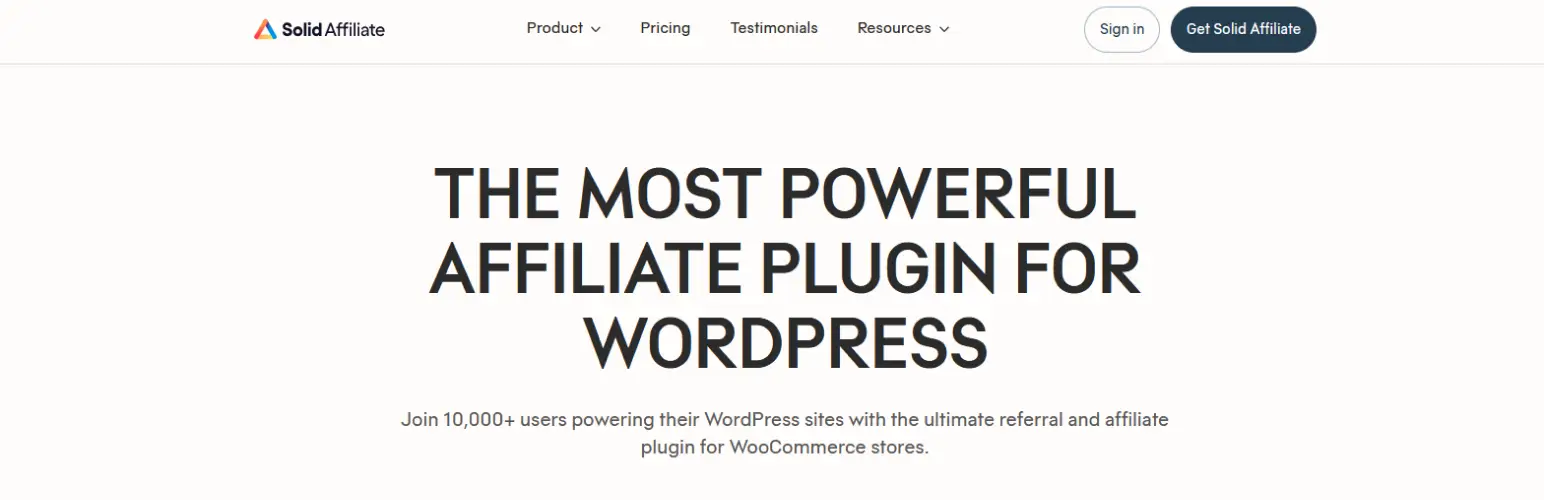 9+ Best Affiliate Plugins For WooCommerce In 2025 (Top Pick) 10 Affiliate Plugins For WooCommerce Solid Affiliate