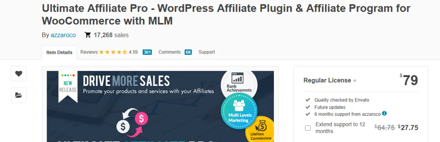 9+ Best Affiliate Plugins For WooCommerce In 2025 (Top Pick) 8 Affiliate Plugins For WooCommerce Ultimate Affiliate