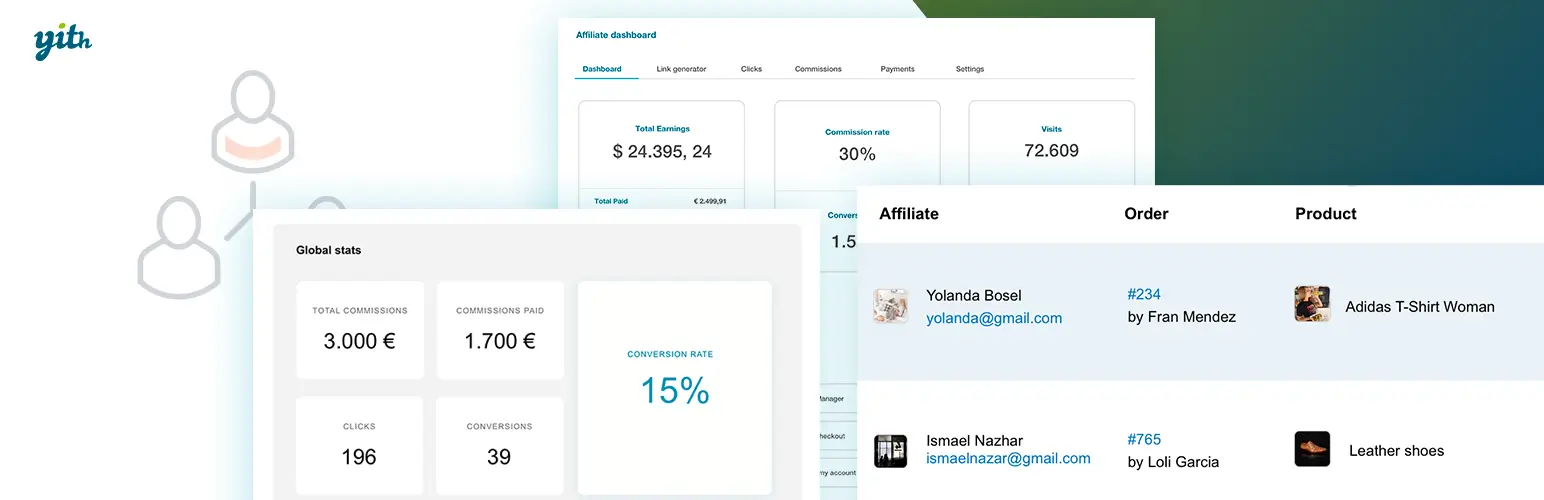 9+ Best Affiliate Plugins For WooCommerce In 2025 (Top Pick) 5 Affiliate Plugins For WooCommerce YITH