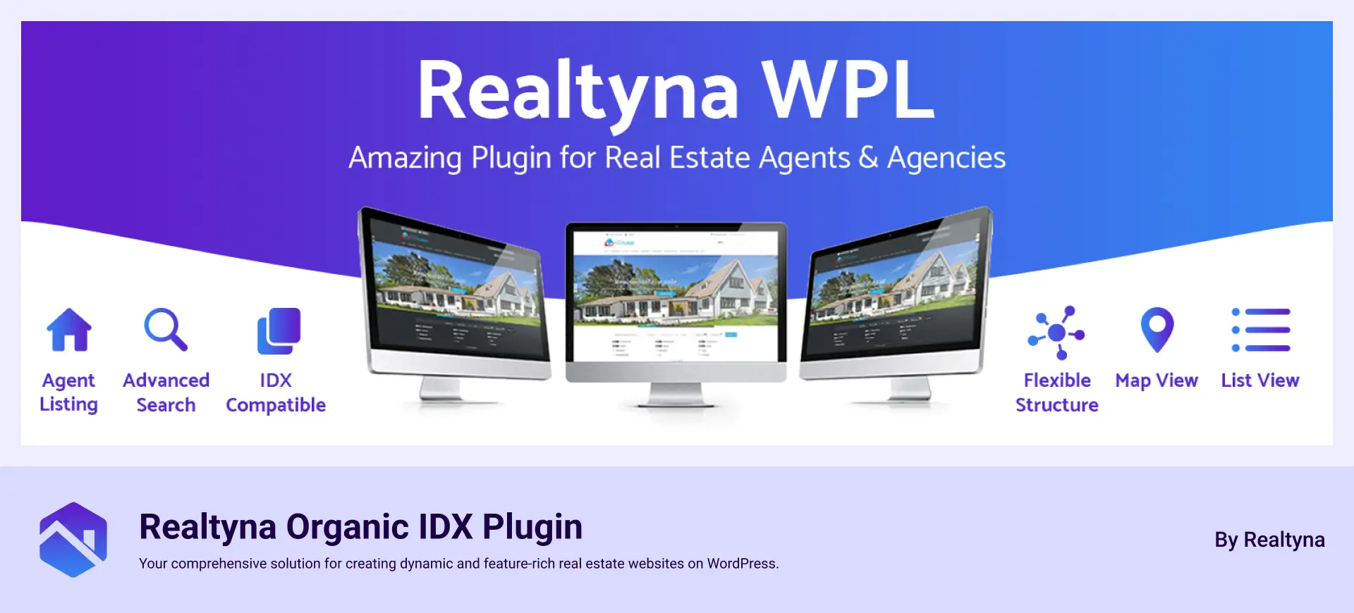 6+ Best WordPress Real Estate Plugins In 2025 4 WordPress Real Estate Plugin Realtyna Organic IDX plugin