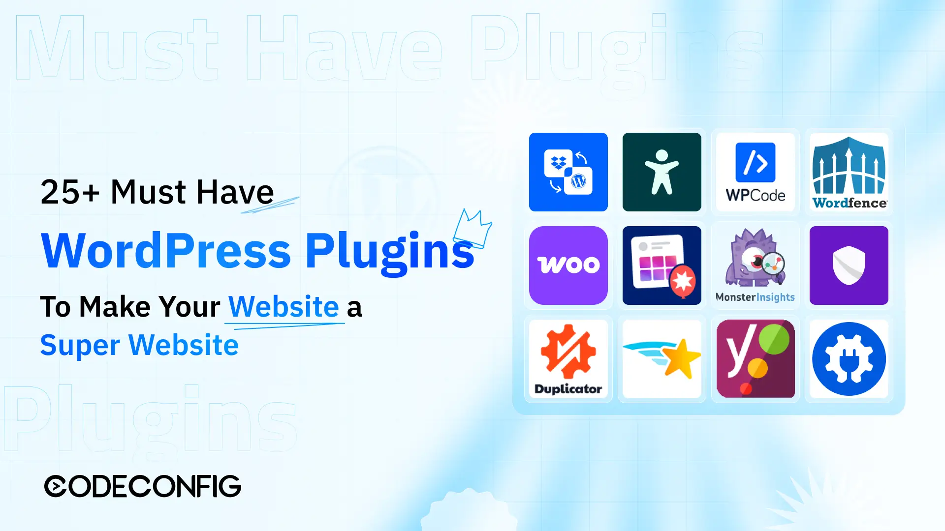 Must Have WordPress Plugins
