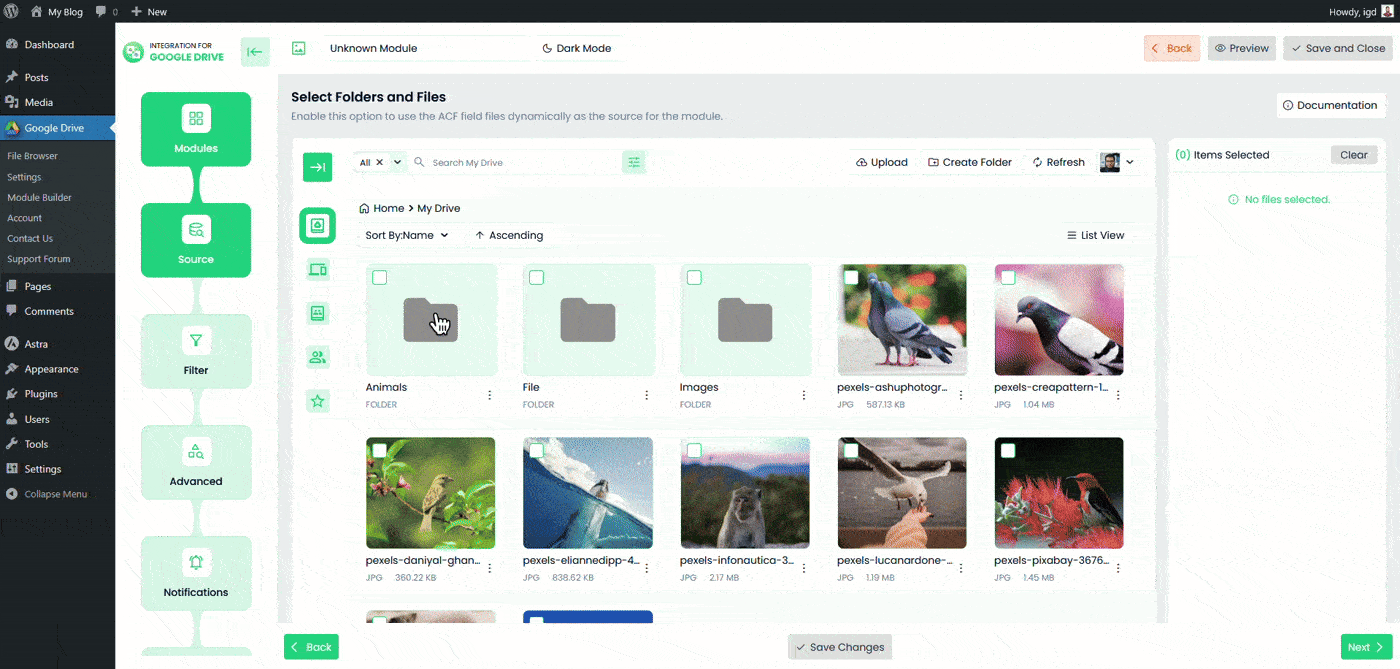 How to Add Image Gallery Module Step-2