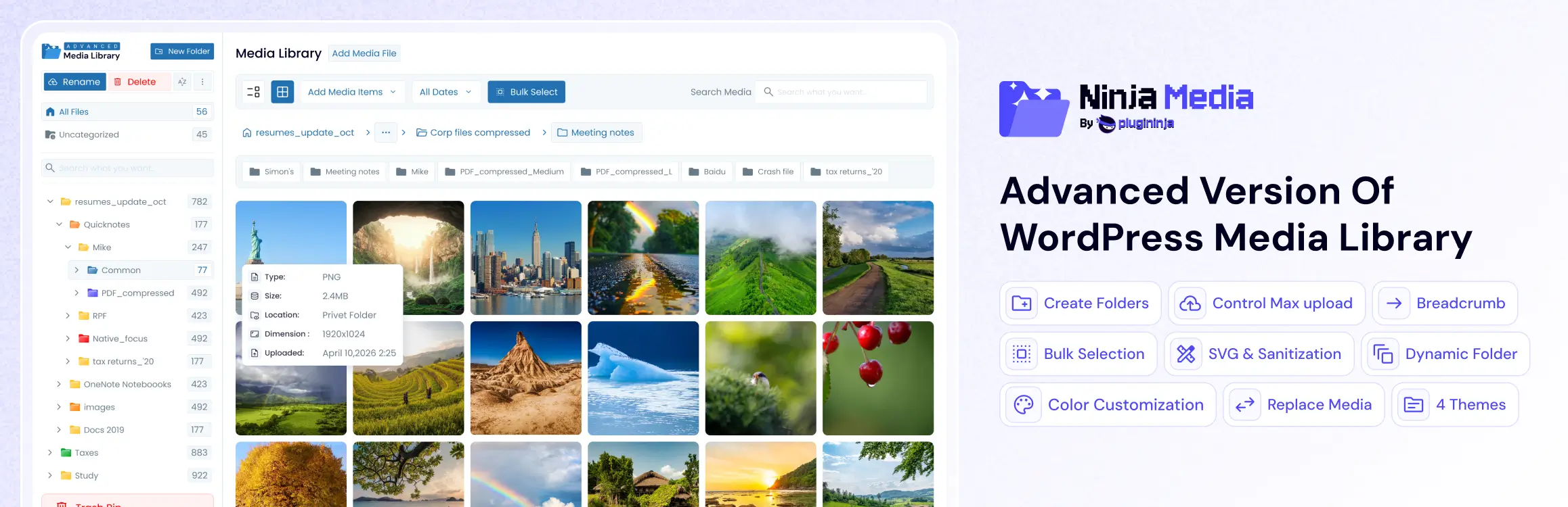 9+ Best WordPress Media Library Plugin: Top Picks for 2026 3 Ninja Media- Best Media Library Plugin For WordPress