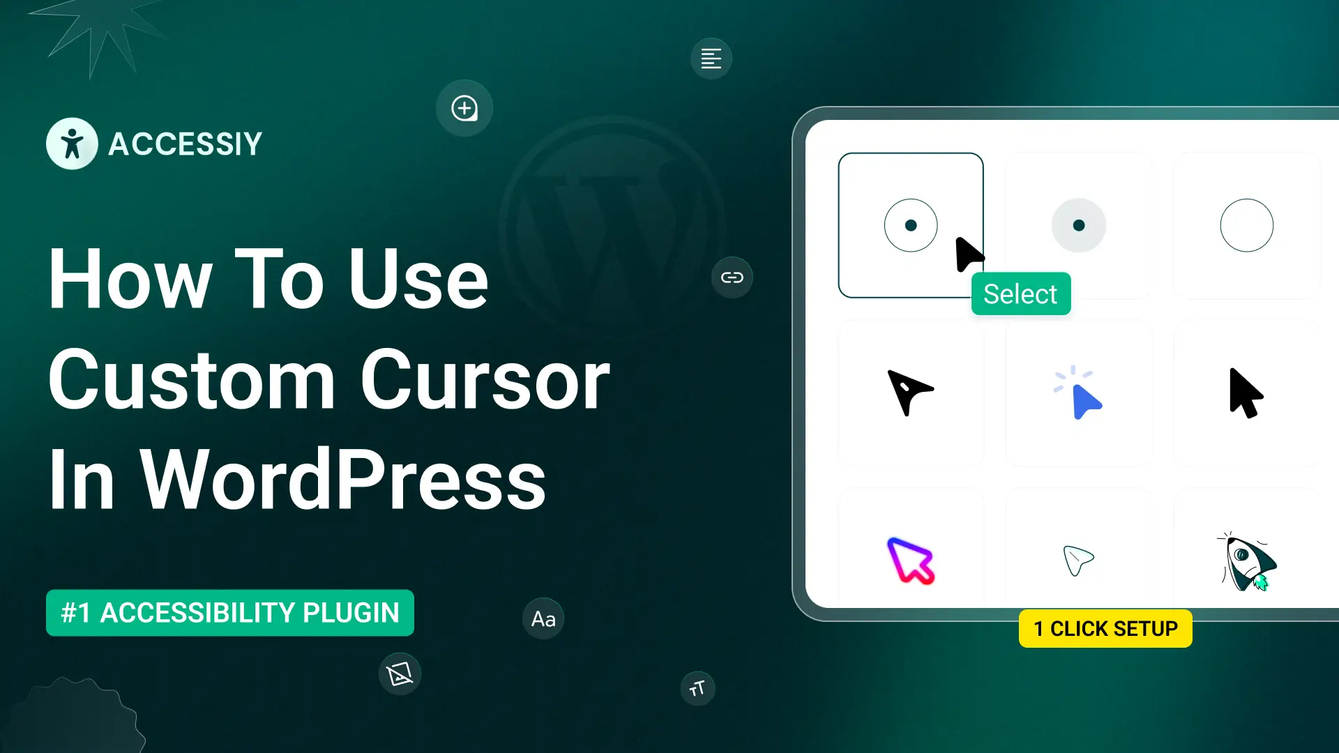 How To Use Custom Cursor in WordPress Website