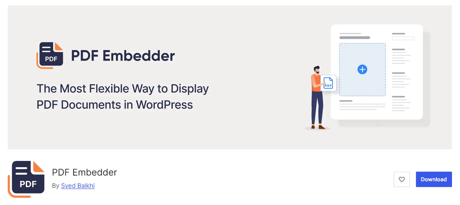 9 Best PDF Plugins for WordPress in 2025 4 3 PDF Embedder