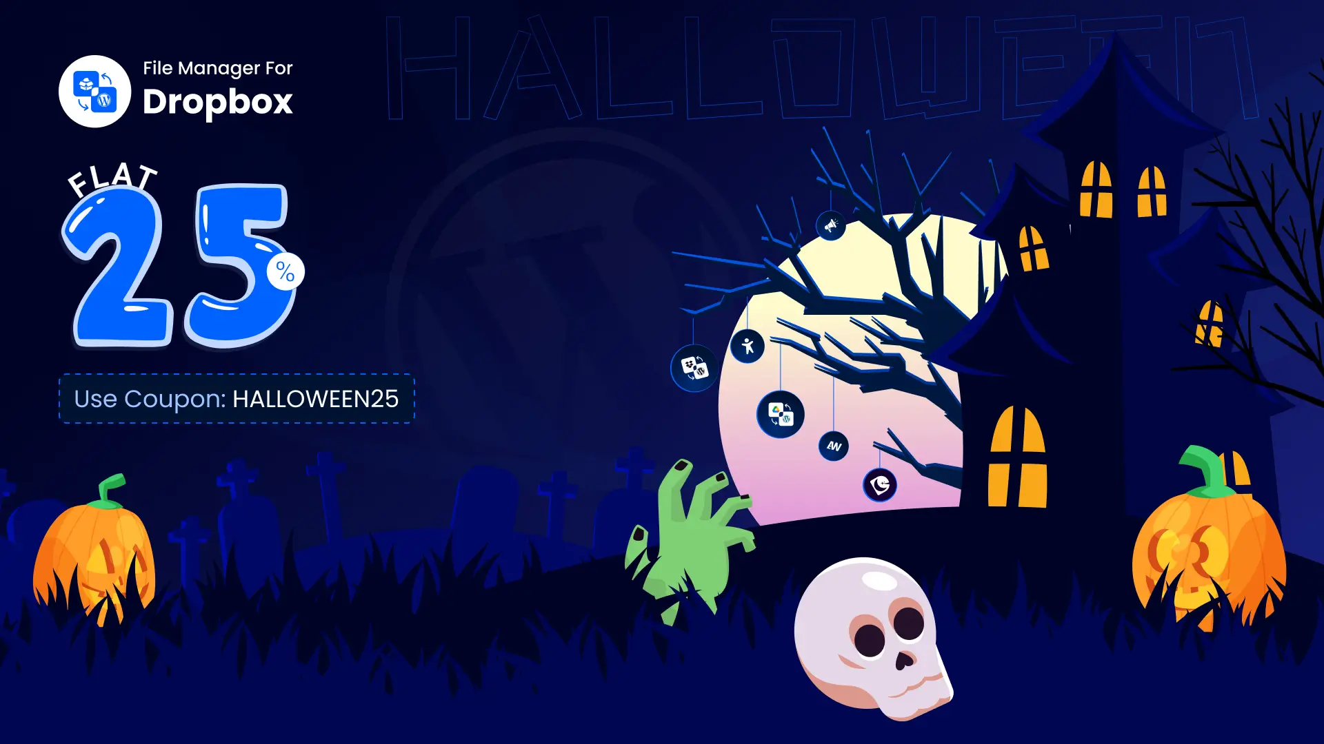Best WordPress Halloween Deals File Manager For Dropbox
