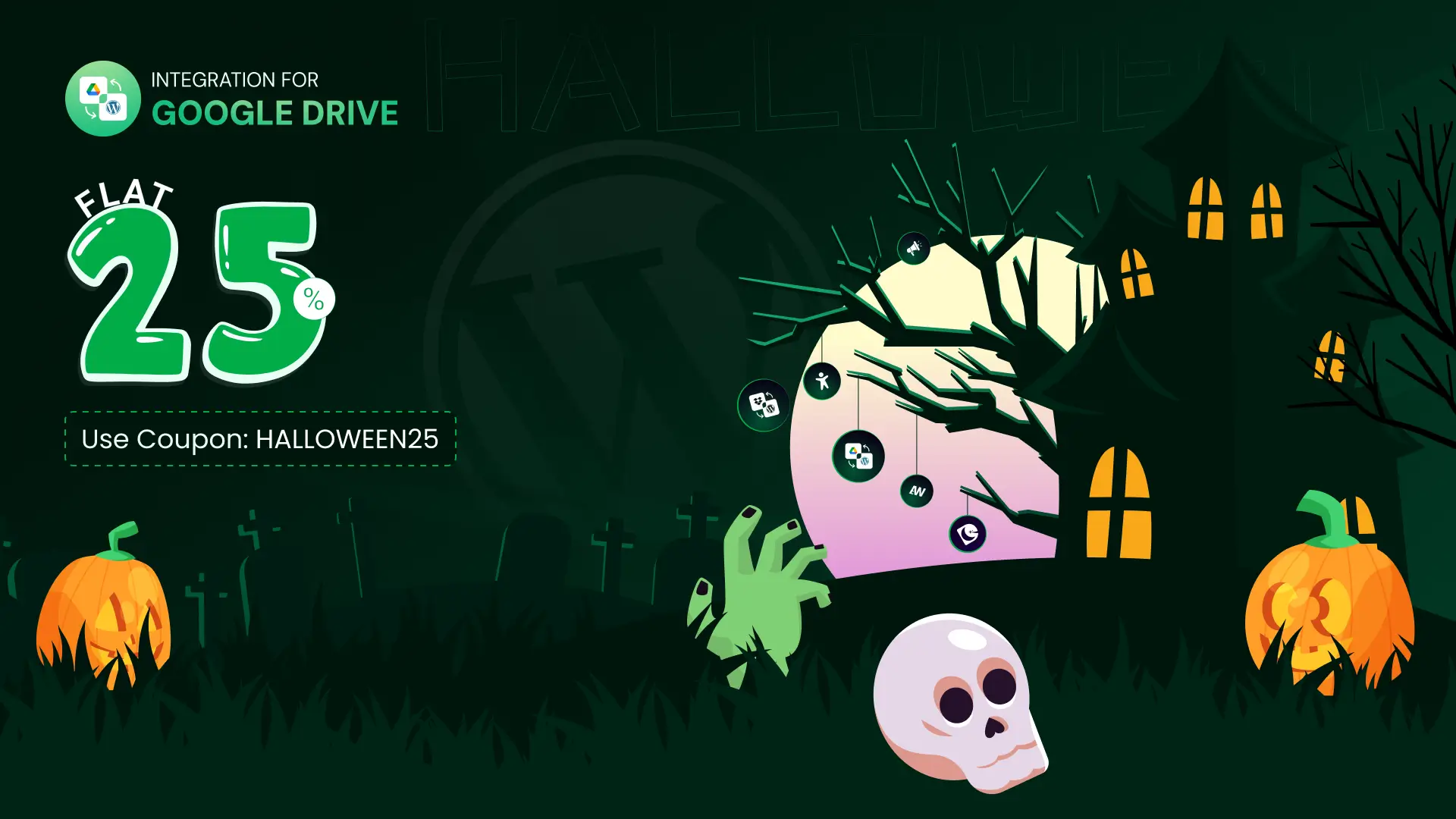 Best WordPress Halloween Deals Integration For Google Drive