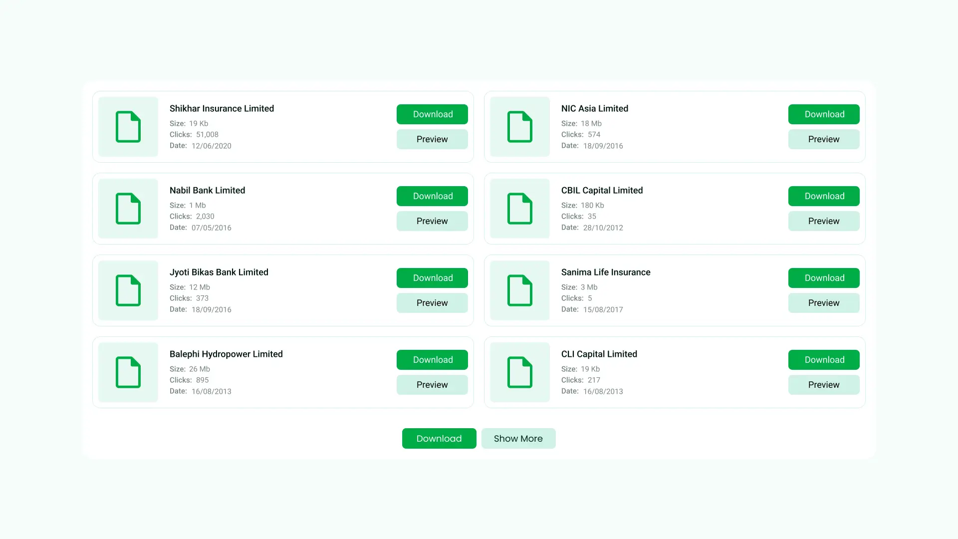 How to Create List Module Using Google Drive? 7 Google Drive List view Output
