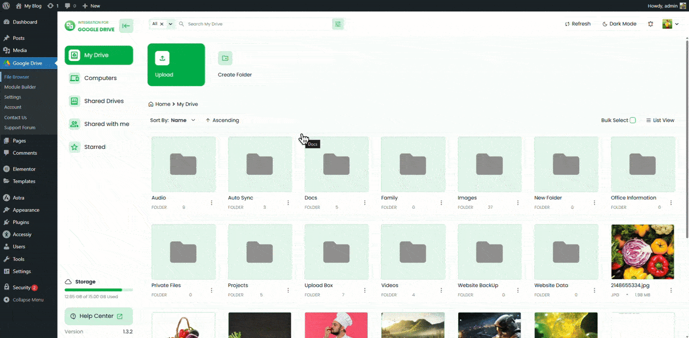 How To Enable Dark Mode On Integration For Google Drive? 1 How To Enable Dark Mode On Integration For Google Drive
