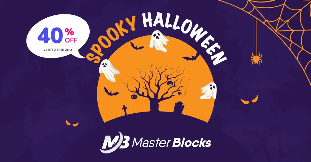 Best WordPress Halloween Deals 2025 (100+ Deals) 82 Master Blocks