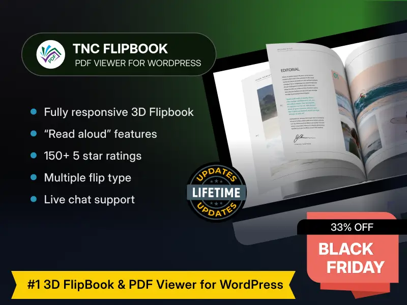 TNC FlipBook - PDF viewer for WordPress