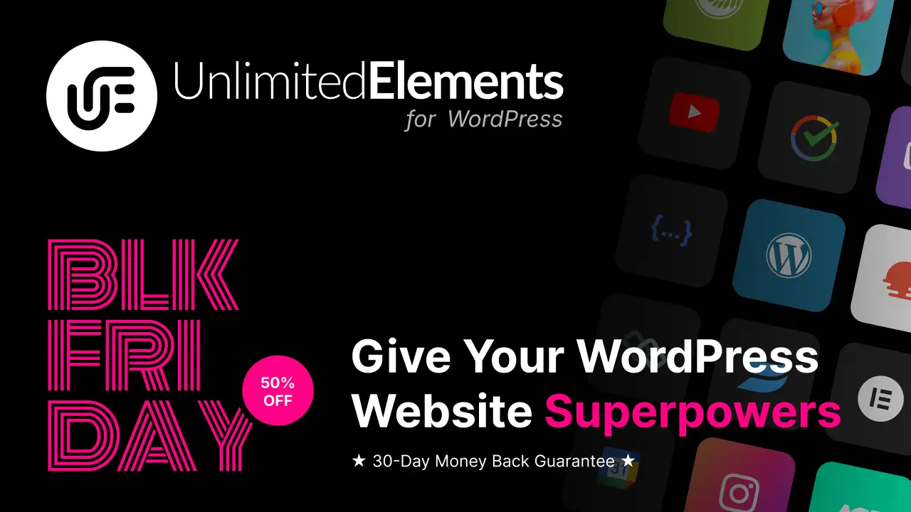 Unlimited Elements WordPress Blocks Library