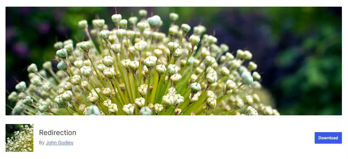 Redirection WordPress Banner