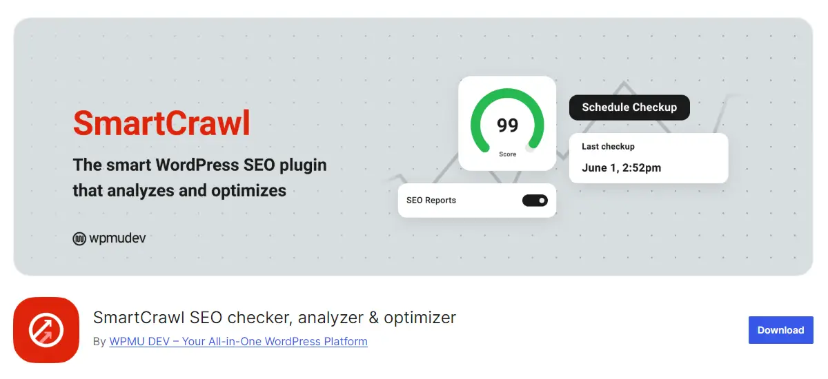 SmartCrawl WordPress Banner