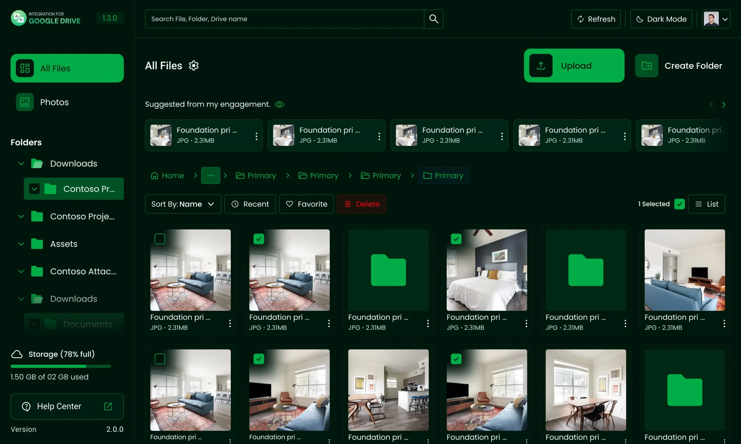 File Browser Of Integration For Google Drive | Google Drive Integration For WordPress | Google Drive Integration For WordPress