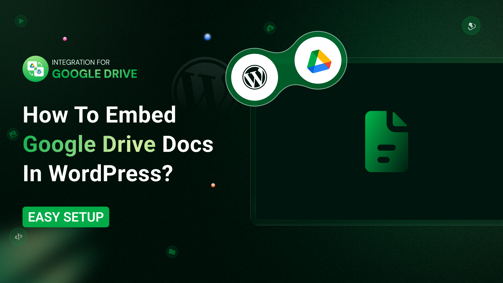 How To Embed Google Drive Docs In WordPress